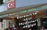 Edremit'te 16 okul müdürünün görev yeri değiştirildi