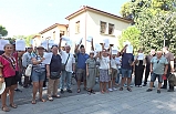 Burhaniye'de çevreciler altın madeni işletmesine karşı çıktı