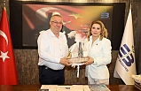 CHP Kadın Kolları Genel Başkanı Kaya, Başkan Ertaş'ı ziyaret etti