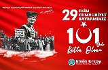 Havran Belediye Başkanı Ersoy: "101. yıl dönümüne erişmenin engin gururunu yaşıyoruz"