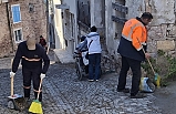Ayvalık'ta tarihi kent sokakları seferberlikle pırıl pırıl olacak