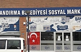 Bandırma'da Sosyal Market ilgi görüyor