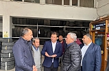 Sındırgı Belediye Başkanı Serkan Sak’tan sanayi esnafına ziyaret