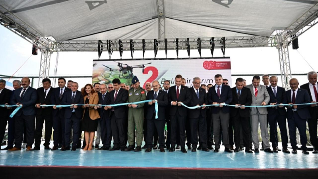 2. Balıkesir Tarım ve Hayvancılık Fuarı'na görkemli açılış