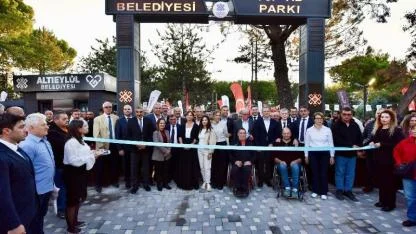 Altıeylül 75. Yıl Parkı Yenilenen Yüzüyle Hizmette