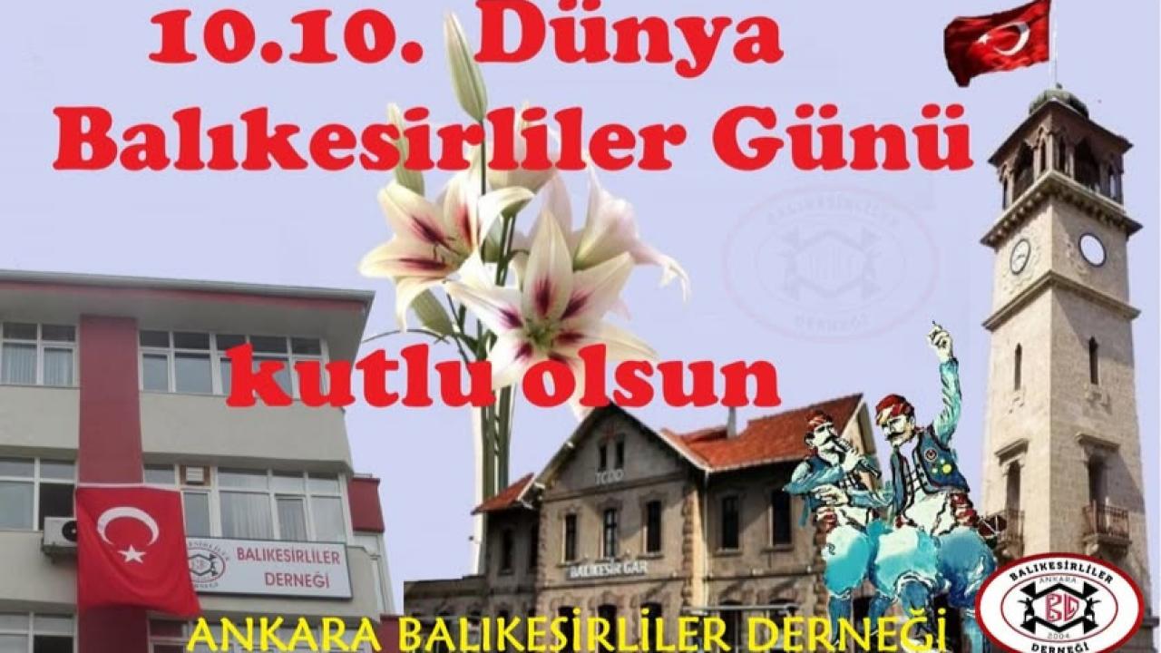 Ankara’da 10.10 Coşkusu: Balıkesirliler Günü Sergisi Açılıyor