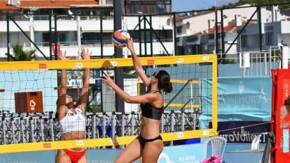 Balıkesir'de CEV Plaj Voleybolu heyecanı