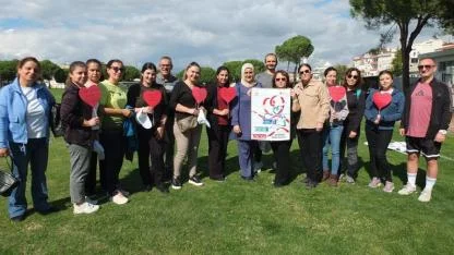 Burhaniye’de Sağlıklı Yaşam Yürüyüşü Yapıldı