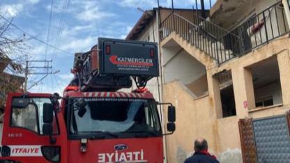 Edremit'te yangın korkuttu!