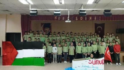 Erdem ve Değerle Filistin'e Destek: Balıkesir Okullarında Farkındalık Etkinlikleri