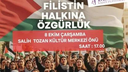 “Filistin’de Kadınlar ve Çocuklar Katlediliyor — Hesap Sorulacak”