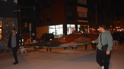 Gömeç’te Cumhuriyet İçin Fener Alayı