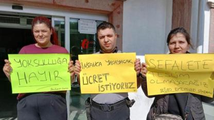 Grevli Toplu Sözleşmeli Sendikal Hak İstiyorlar