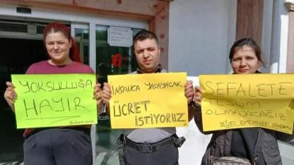 Grevli Toplu Sözleşmeli Sendikal Hak İstiyorlar