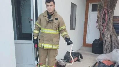 Havran’da Evde Yılan Paniği!