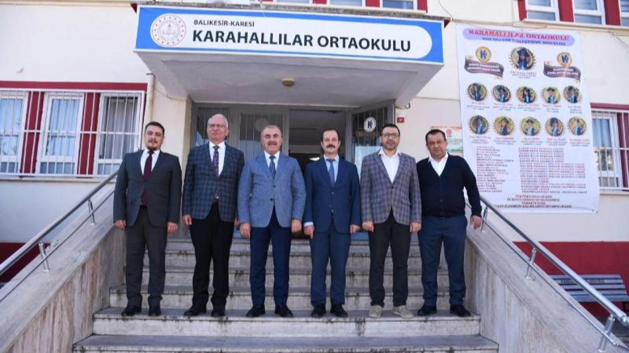 Karesi&#039;de Eğitime Yakından İlgi: İl Müdüründen Okul Ziyaretleri