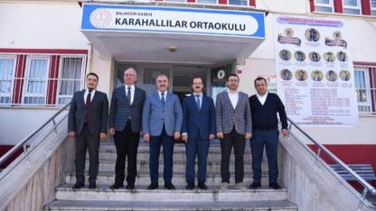 Karesi'de Eğitime Yakından İlgi:İl Müdüründen Okul Ziyaretleri
