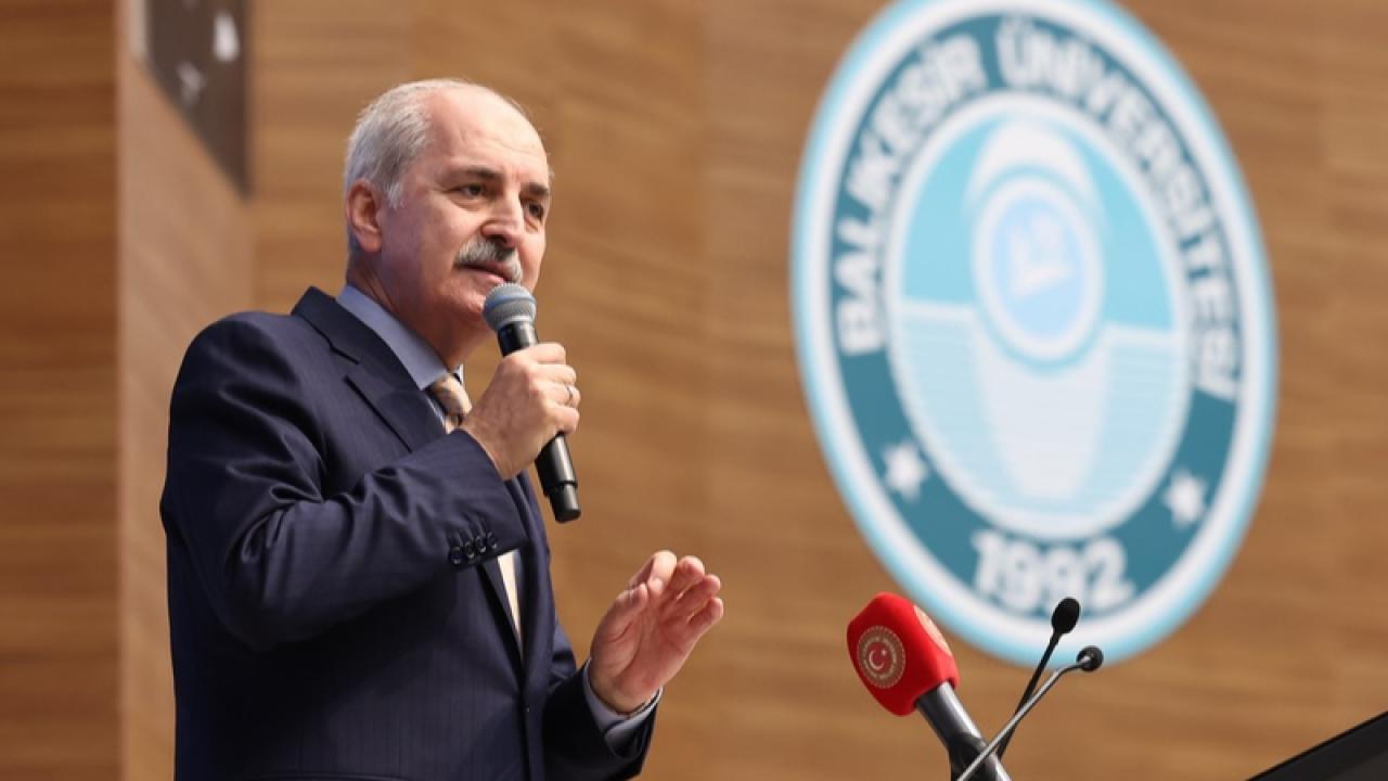 TBMM Başkanı Kurtulmuş&#039;tan &#039;Terörsüz Türkiye&#039; açıklaması: &quot;Bir eli silahta bir eli sandıkta olmaz&quot;