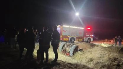 Traktörün altında kalan sürücü hayatını kaybetti