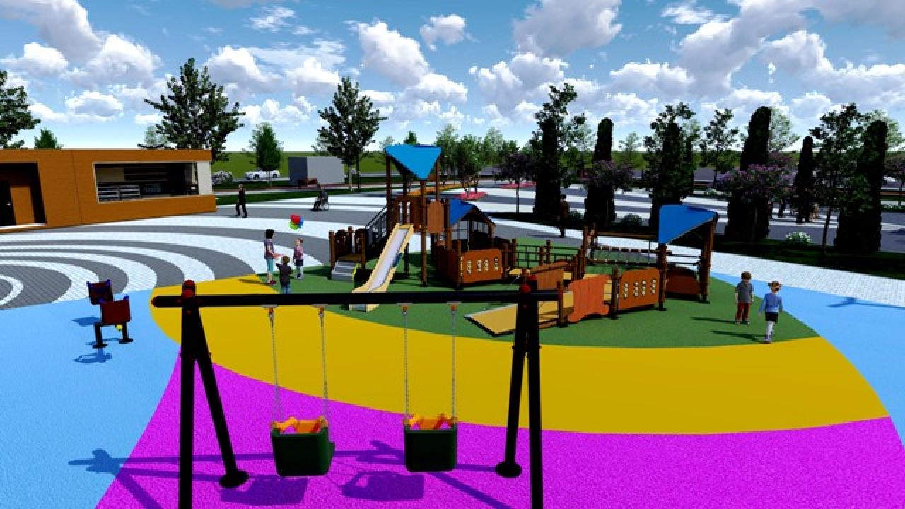 Ahmet Akın Kuvayı Milliye Mahallesini Şüheda Parkla buluşturuyor