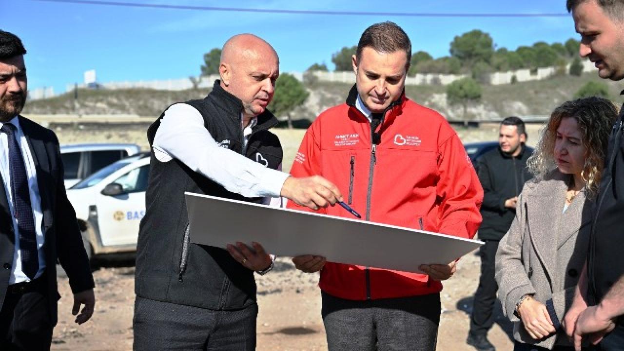 Ahmet Akın Yeniköy Can Dost Doğal Yaşam Alanı’ndaki çalışmaları inceledi