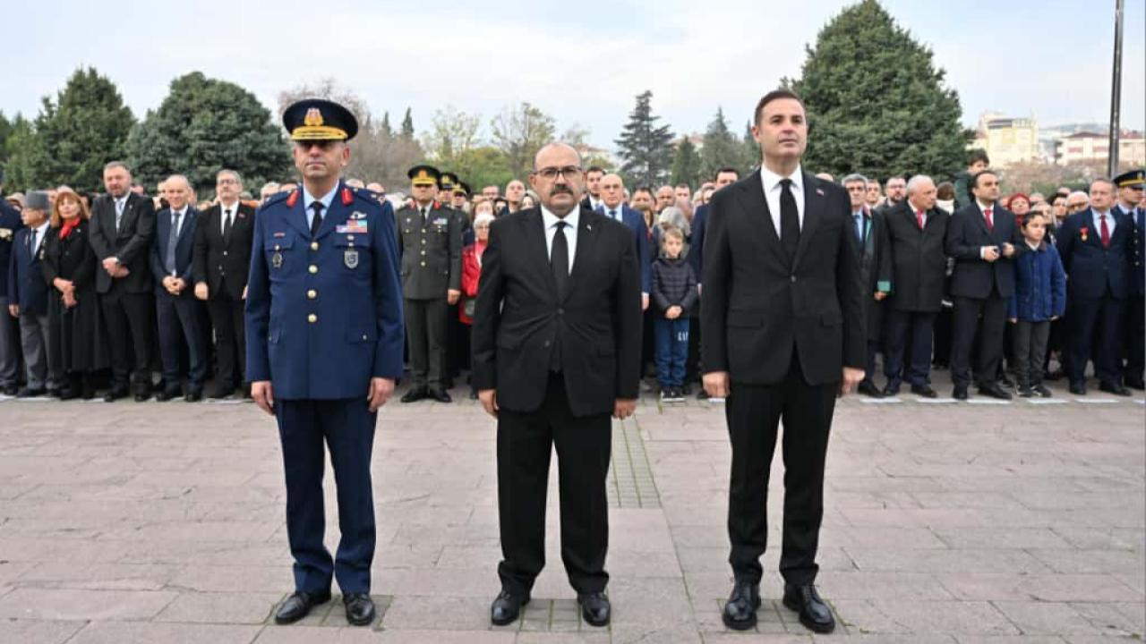Balıkesir, 10 Kasım’da Ata’sını andı