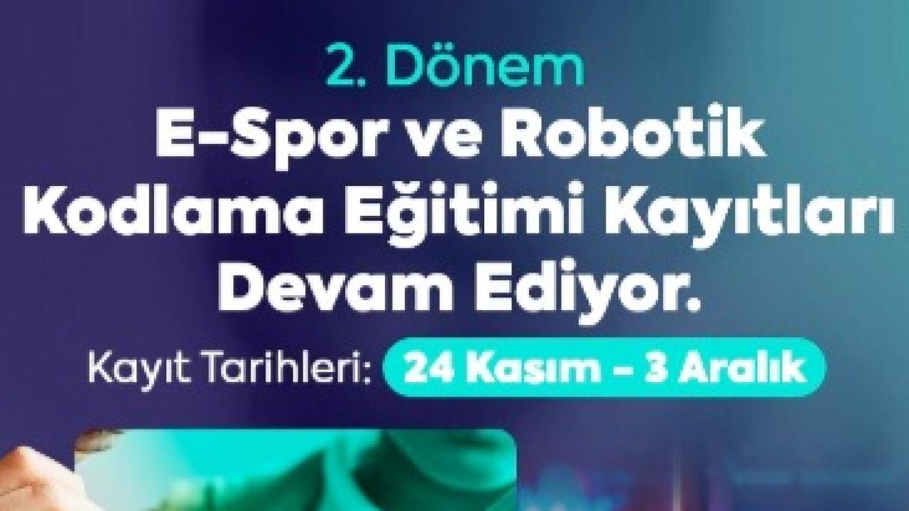 Balıkesir Büyükşehir Belediyesi e-spor ve robotik kodlama ile gençleri eğitmeye hazırlanıyor