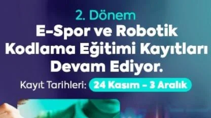 Balıkesir Büyükşehir Belediyesi e-spor ve robotik kodlama ile gençleri eğitmeye hazırlanıyor