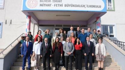 Balıkesir İl Müdürü Murat Demir'den Edremit'te Okul Ziyaretleri