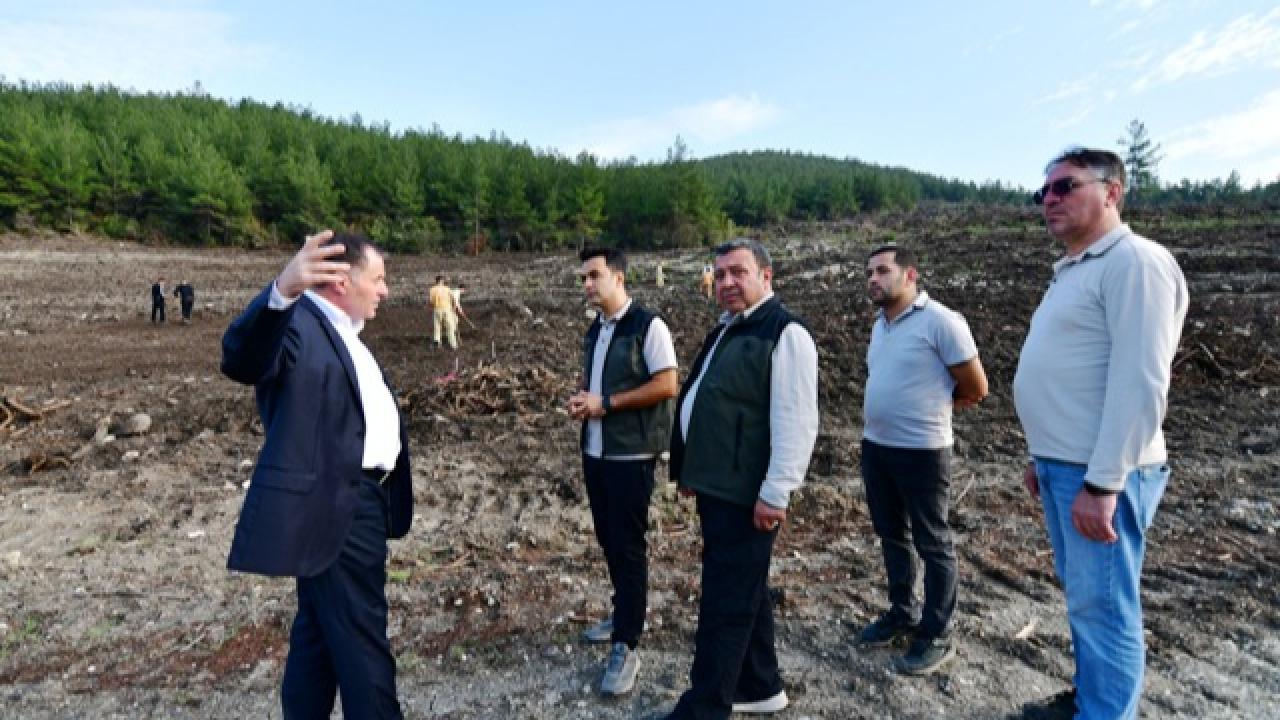 Balıkesir Orman Bölge Müdürü Musa Şen’den 11 Kasım hazırlıklarına inceleme