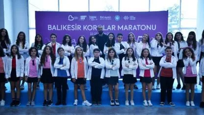 Balıkesir’de 10. Korolar Maratonu’na Muhteşem Final