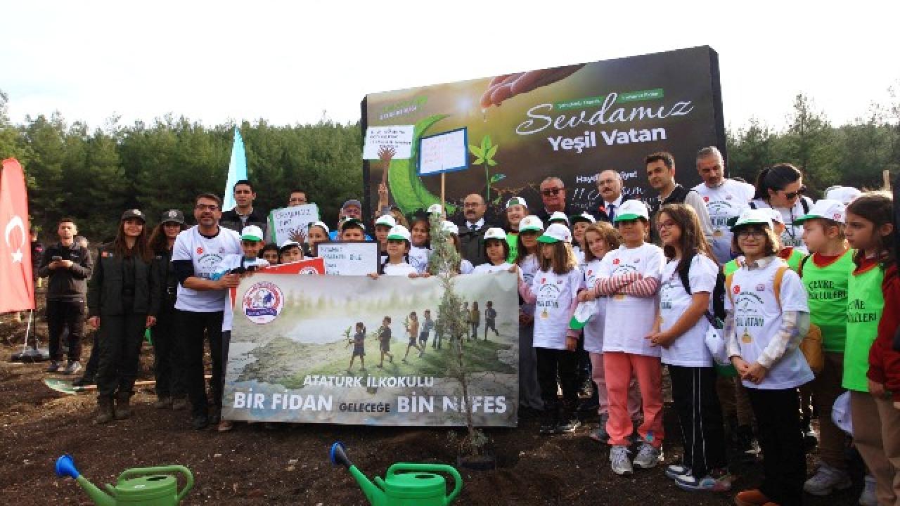 Balıkesir’de “11 Kasım Milli Ağaçlandırma Günü” etkinliği