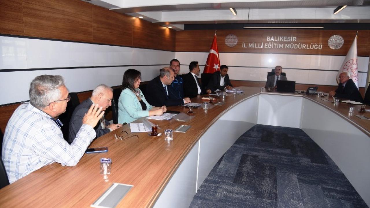Balıkesir&#039;de İl Mesleki ve Teknik Eğitim Planı Hazırlık Toplantısı Gerçekleştirildi