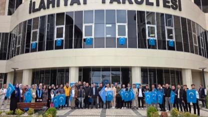 BAÜN İlahiyat Fakültesinde, “Bir Dua Yükselir Göğe, Doğu Türkistan Özgürlüğe” Temalı Etkinlik