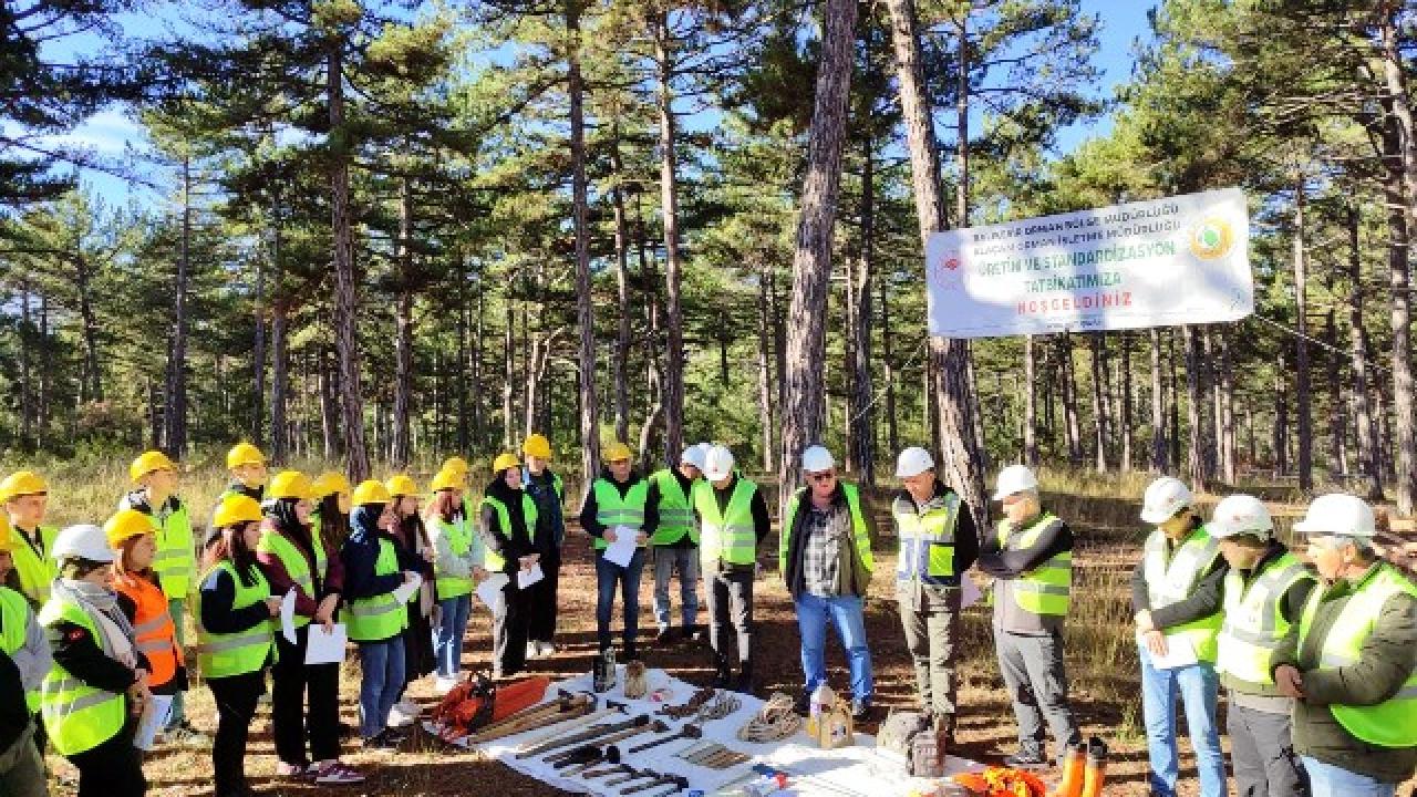 BAÜN Ormancılık Öğrencilerine Uygulamalı Emval Eğitimi