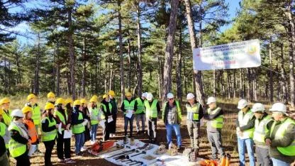 BAÜN Ormancılık Öğrencilerine Uygulamalı Emval Eğitimi