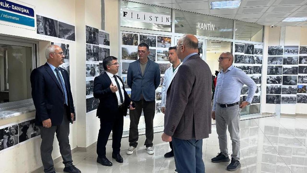 BAÜN Tıp Fakültesinde Filistin ve Gazze Temalı Fotoğraf Sergisi