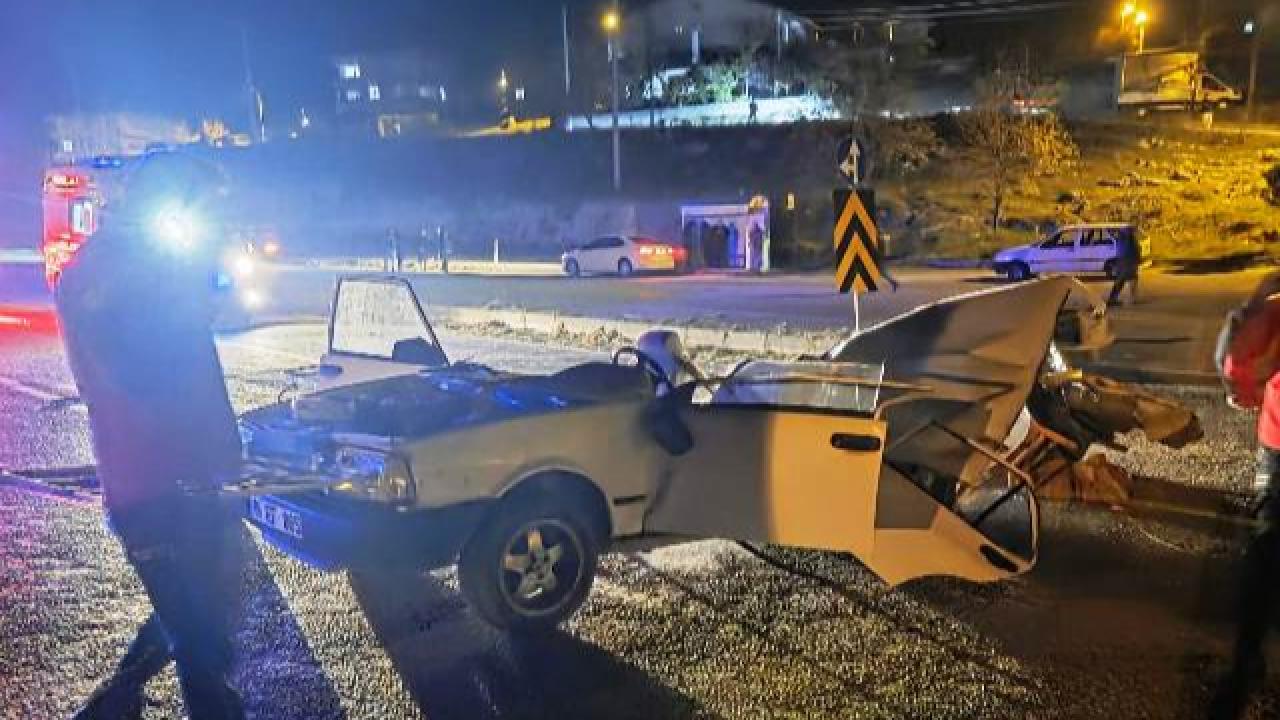 Dursunbey’de Korkunç Kaza — Araçların Halini Görenlerin Şaşkınlığına Neden Oldu