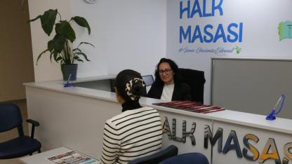Edremit Belediyesi'nde Halk Masası hizmete girdi
