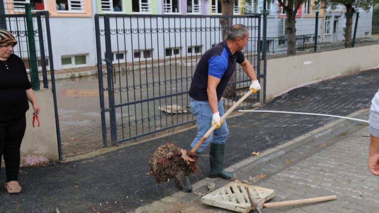 Edremit Belediyesi&#039;nde yağmur alarmı!