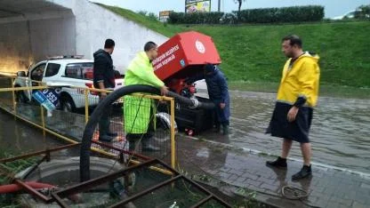 Edremit’te şiddetli yağışlara önlem alınıyor