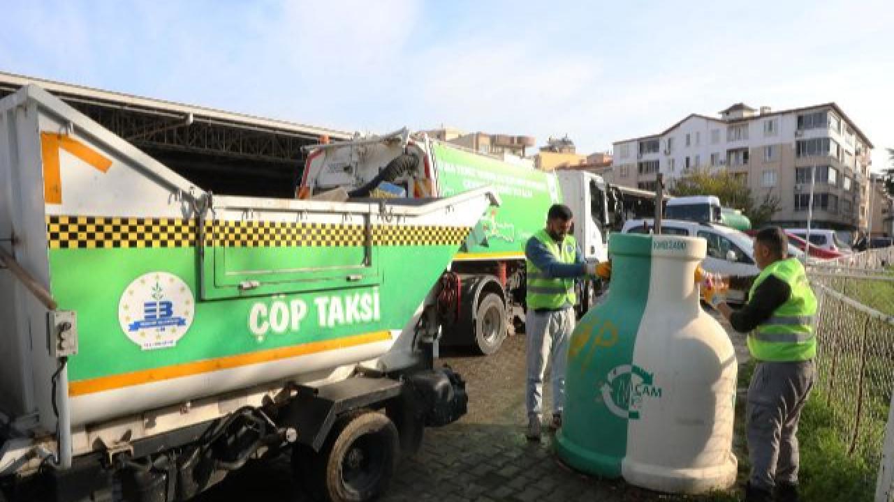 Edremit’te temizlikte 7/24 kesintisiz hizmet