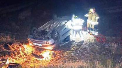 Gönen’de araç kazası : 1 yaralı