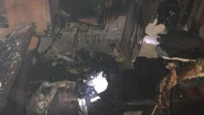 Gönen’de iş yerinde yangın paniğe neden oldu