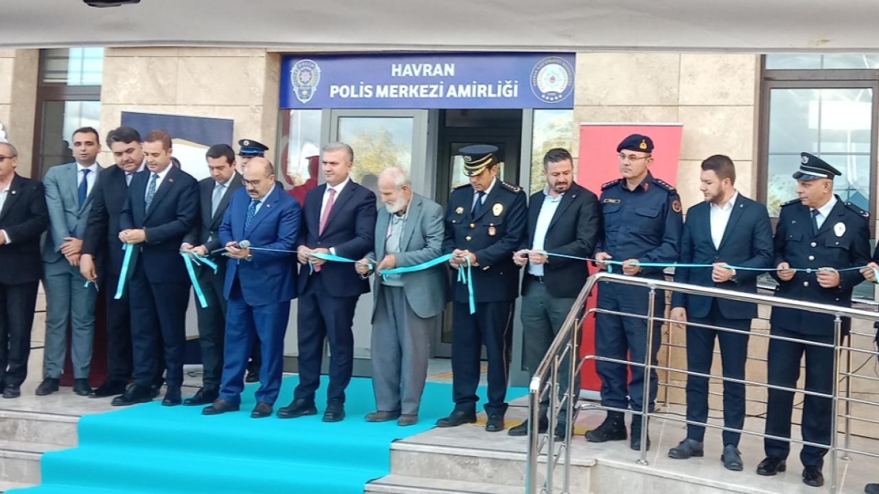 Havran Emniyet Müdürlüğü Yeni Hizmet Binası Görkemli Törenle Açıldı