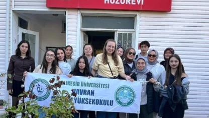 Havran Meslek Yüksekokulu Öğrencileri Gönüllere Dokunmaya Devam Ediyor...