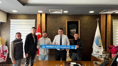 Havran Ülkü Ocakları Başkanından Belediye Başkanı Ersoy’a Ziyaret