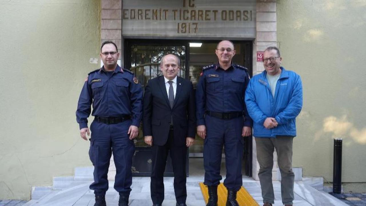 İl Jandarma Komutanı Albay Özer, Edremit’te