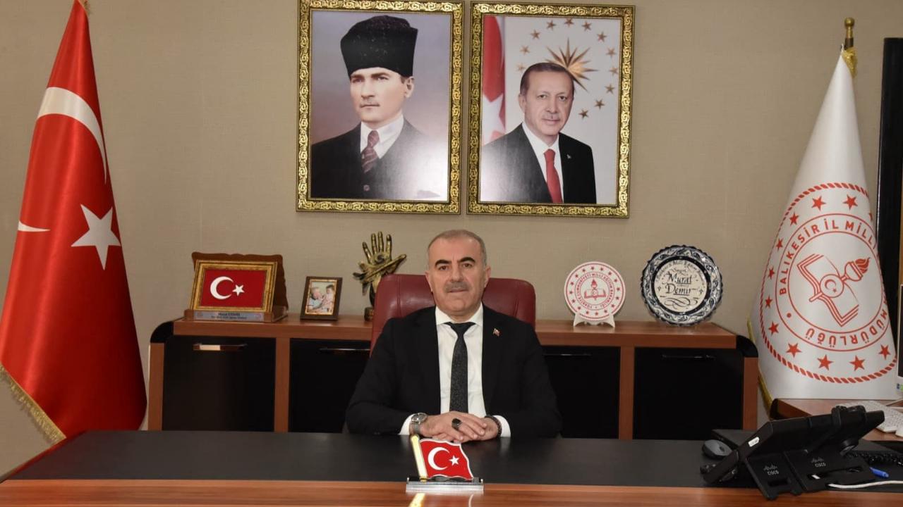 İl Milli Eğitim Müdürü Murat Demir’den 10 Kasım Atatürk’ü Anma Günü mesajı