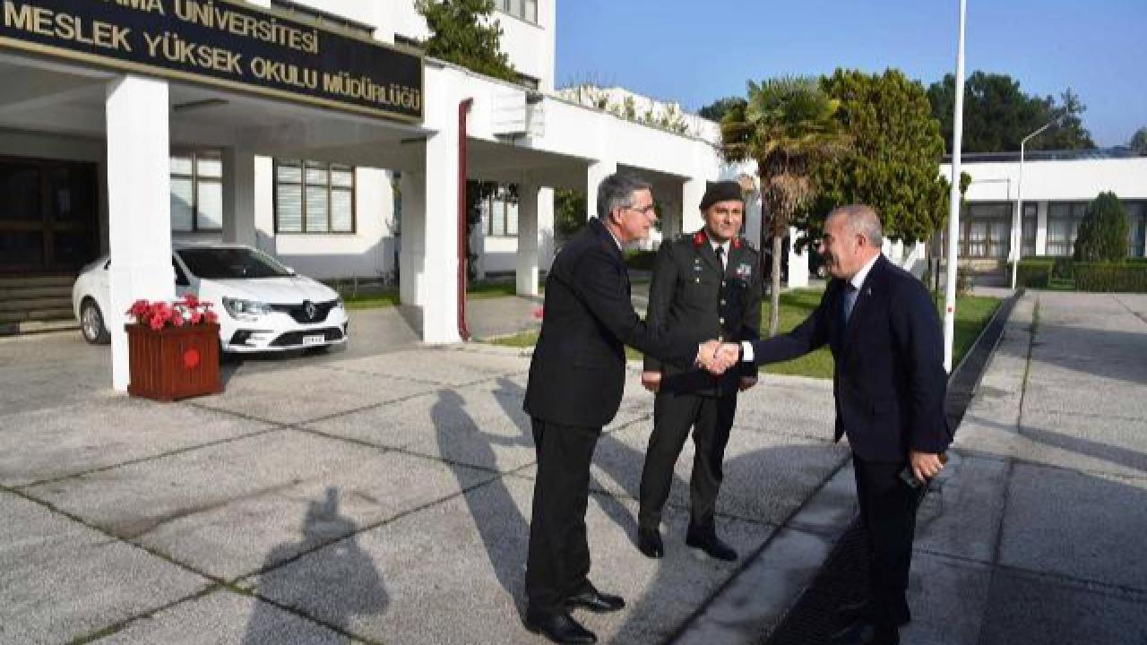 İl Milli Eğitmi Müdür Murat Demir&#039;den Milli Savunma Üniversitesi Kara Astsubay MYO&#039;ya Ziyaret